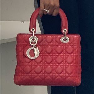 Authentic lady Dior bag